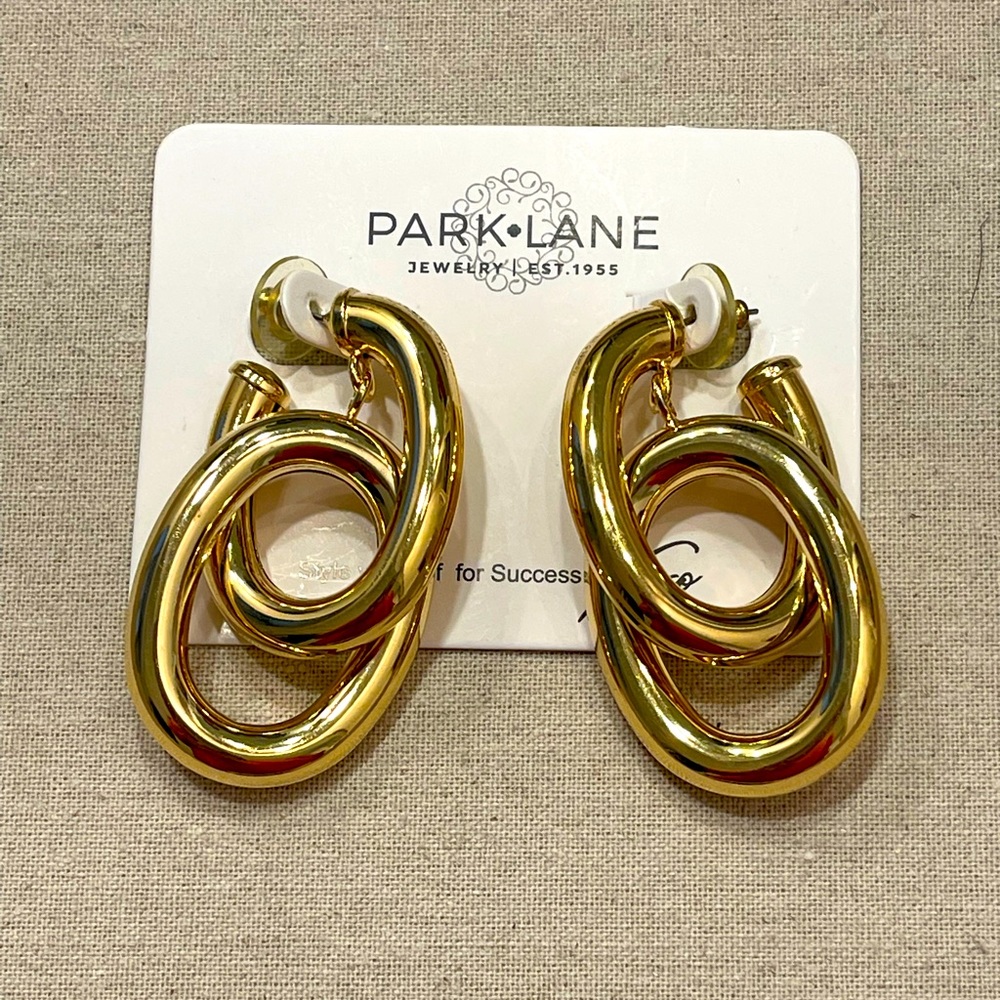 Saturn Gold Earrings